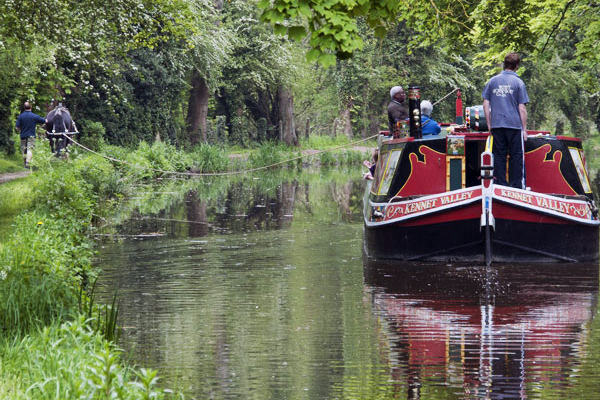 Kennet Valley on the Kennet and Avon Canal