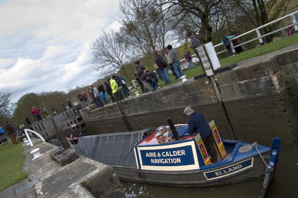 Elland on the Leeds and Liverpool Canal