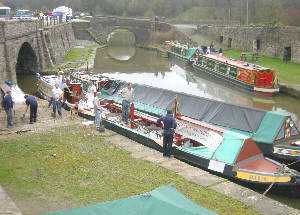 At the opening of Bugsworth Basin