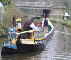 Maria horse drawn on the Peak Forest Canal