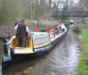 Maria horse drawn on the Peak Forest Canal